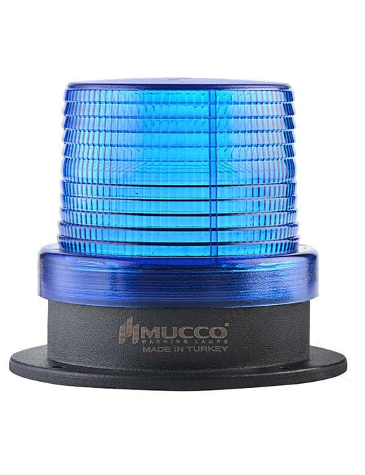 MUCCO SNT-915-B-4 premer 90 5 načinov osvetlitve 10 melodičnih LED diod SMD z zvočnim signalom 12-24V AC/DC modra strešna svetilka