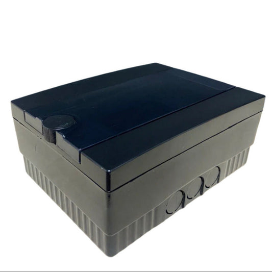 ARS Modularna stikalna omarica 24 MOD / 2 x 12 / 24 varovalk, stikalna omarica za površinsko montažo, plastika, prozorna vrata IP40, 342599