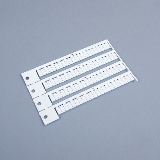OD10-5P KOMBINIRANA OTRGALNA ETIKETA BREZ TISKA (za priključne plošče 1,5 mm²)