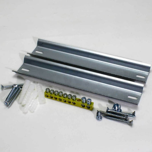 ARS Modularna stikalna omarica 24 MOD (24 varovalk, 2x12), plastična podometna stikalna omarica, prozorna vrata IP40, 342600