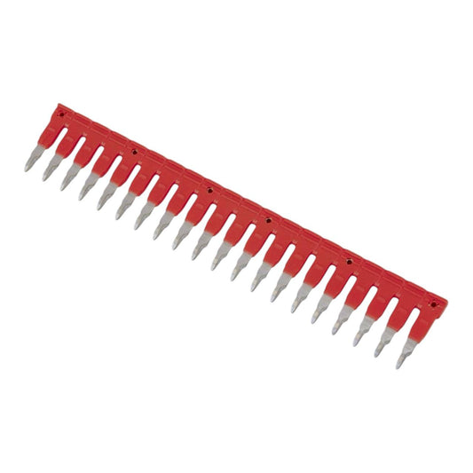ONKA 10/20 Vtičnica z 20-nožičnim grebenskim mostom, izolirana, za vzmetno sponko 10 mm2, 1060135