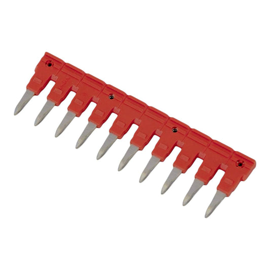 ONKA 10/10 Vtični 10-stopenjski grebenski mostiček, izoliran, za vzmetno sponko 10 mm2, 1060134