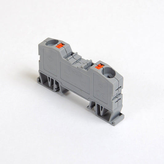 ONKA 10mm2 vzmetni priključni trak na DIN-nivoju 2-žični priključni trak na DIN-nivoju, siv, 1020044