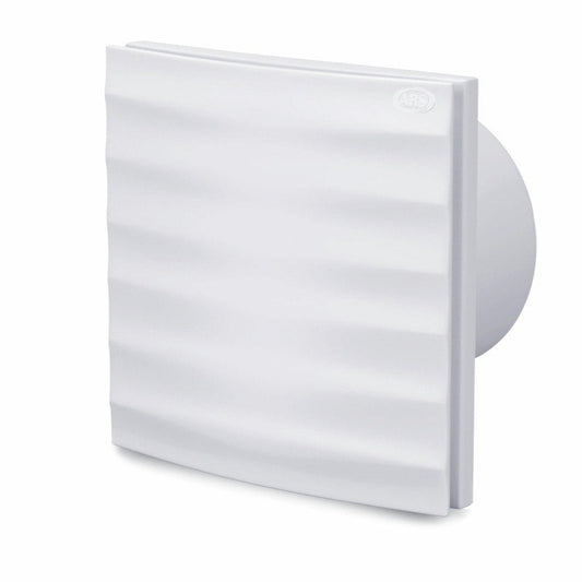 Alize ARS - beli stenski aksialni ventilator za kopalnico / WC bele barve z rešetko, tihi 150 mm, 280 m3/h, 348564